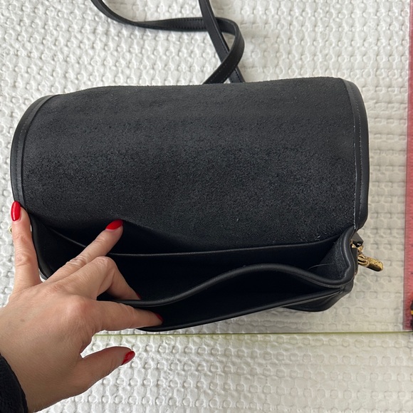 Vintage Coach Penny bag black leather pants - Picture 5 of 5